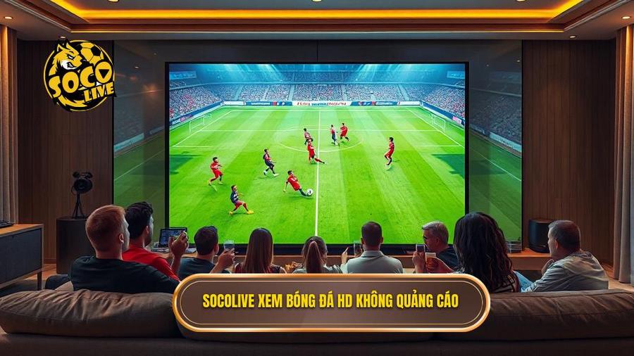 Socolive xem bóng đá HD không quảng cáo