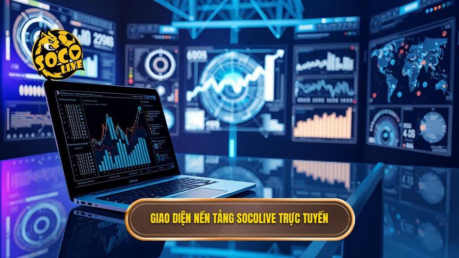  Giao diện nền tảng Socolive trực tuyến