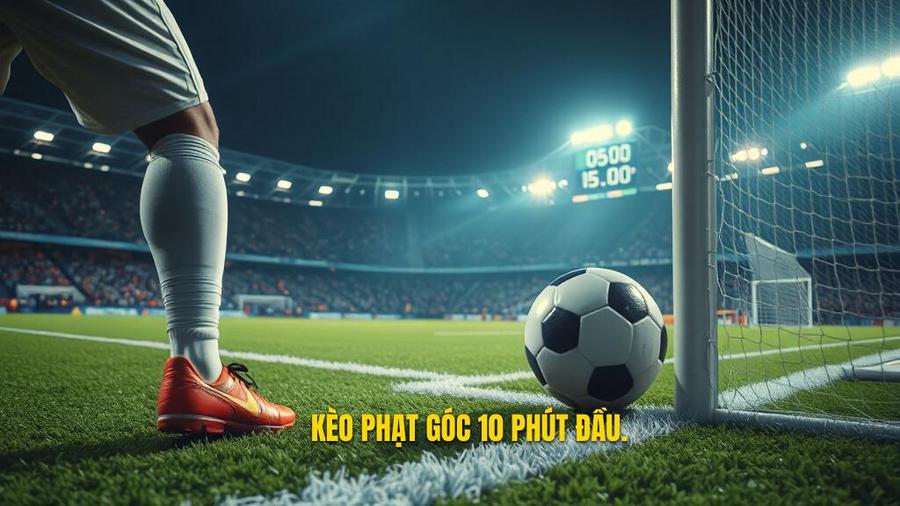 Hiểu rõ về Kèo cược đội nhận quả phạt góc trong 10 phút đầu