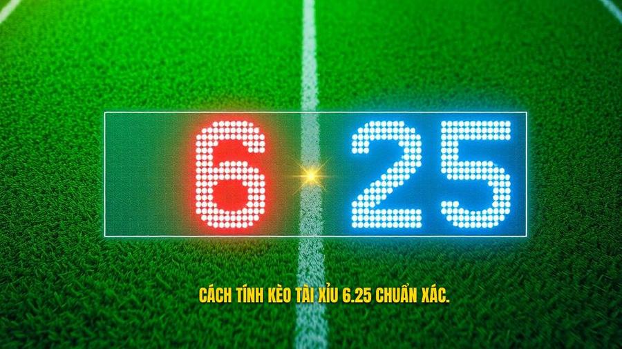 Cách tính thắng thua khi chơi kèo tài xỉu 6.25