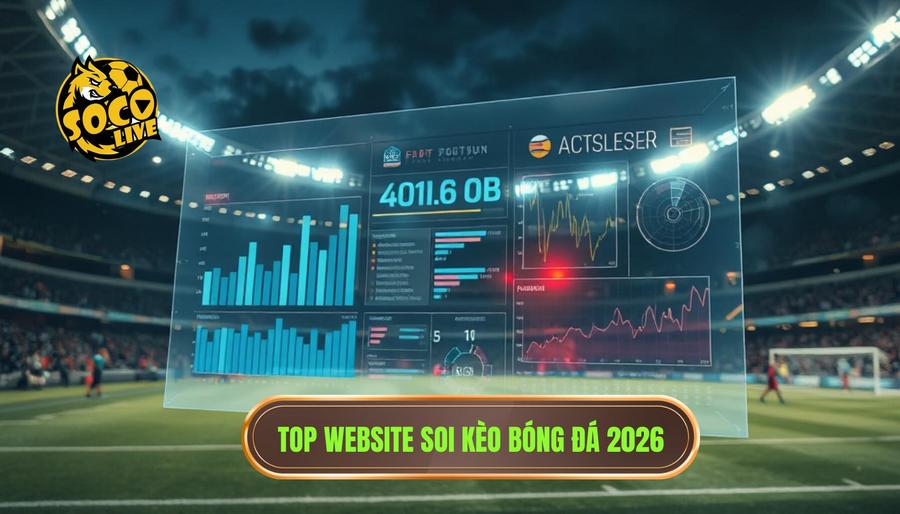 Top Website Soi Kèo Bóng Đá Uy Tín Nhất 2026: Lựa Chọn Vàng Cho Bet Thủ 1 Top website soi kèo bóng đá 2026